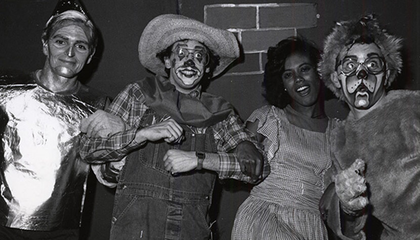 Libel Show scene from the 1980s