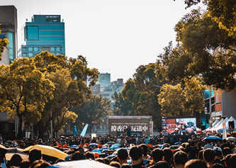 Protest in Taiwan