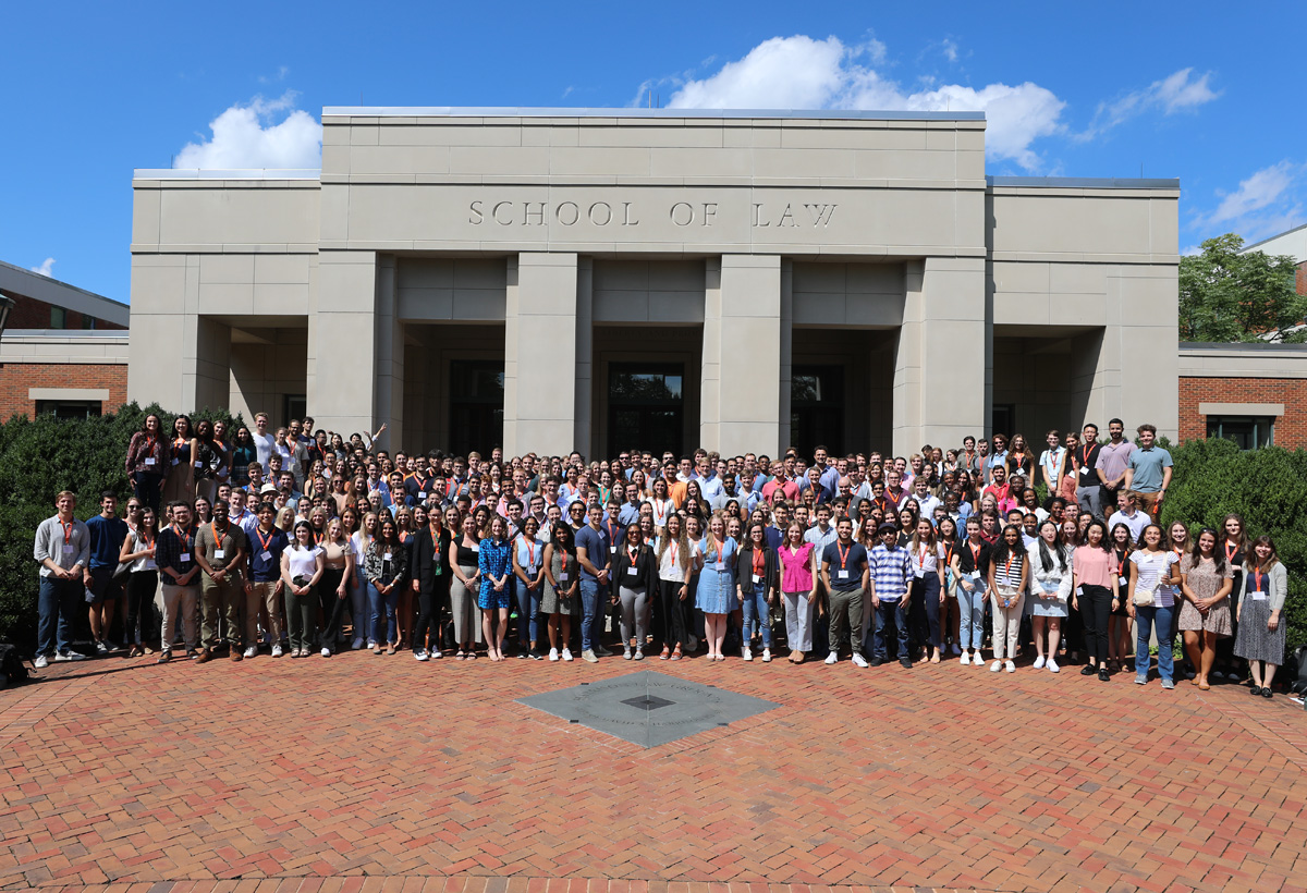 Photo of new students