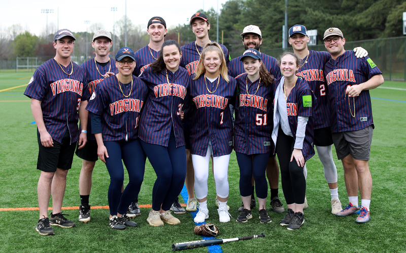 UVA Co-Rec Gold team