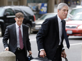 Mueller with Aaron Zebley