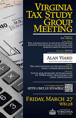 virginia tax study group meeting