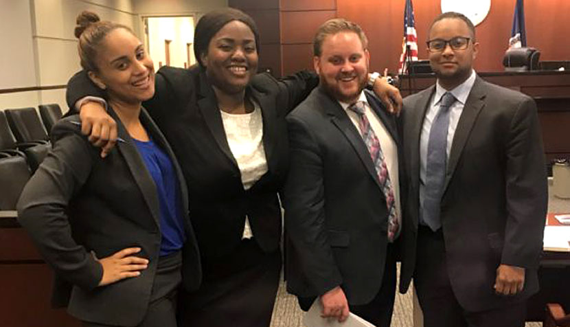 BLSA mock trial team