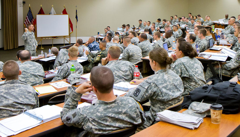 JAG School classroom