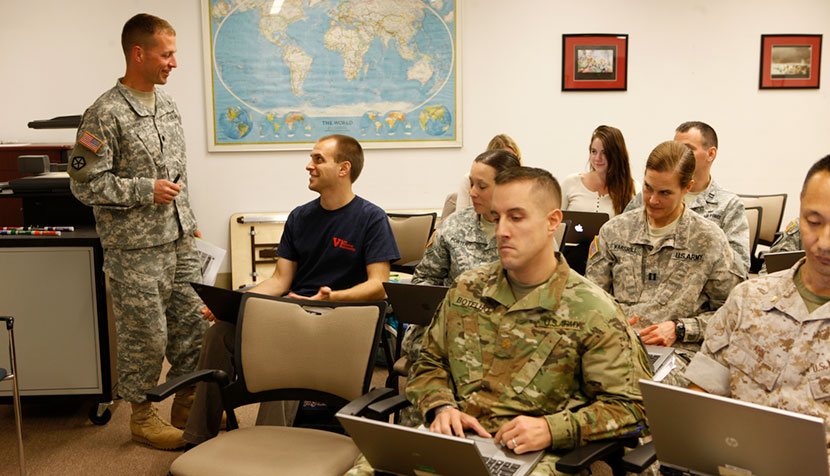 JAG School classroom