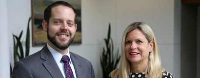 Andrew Broaddus and Kimberly Emery